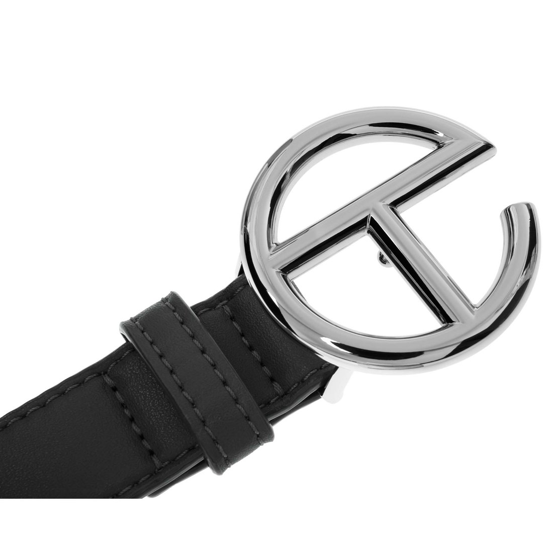 Logo Belt - Silver/Black
