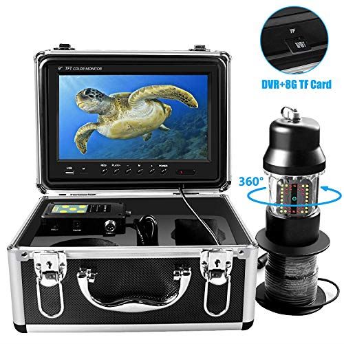 Underwater Ice Fishing Camera 360° Rotating View Waterproof Video Camera
