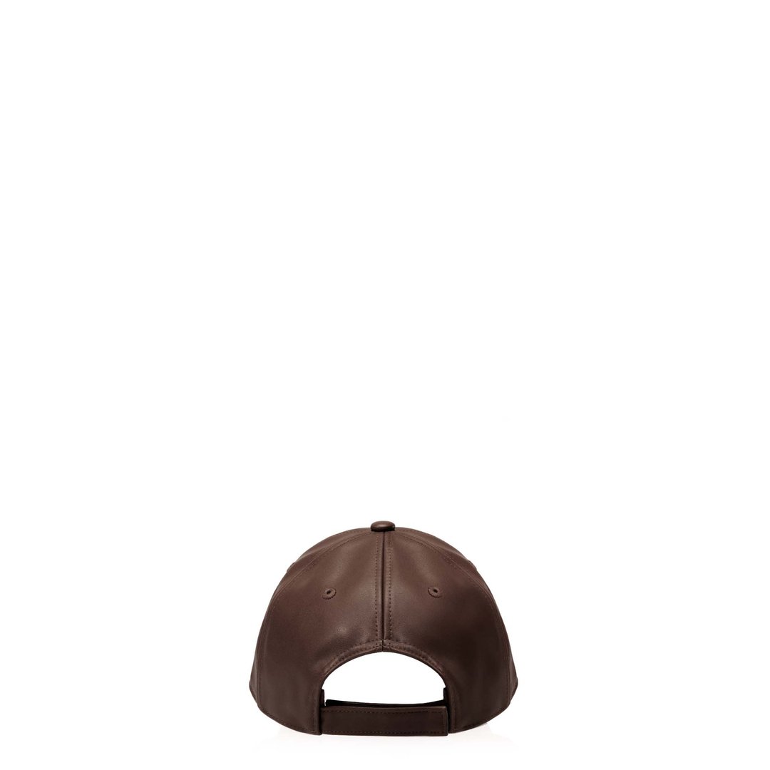 Logo Embossed Hat - Chocolate