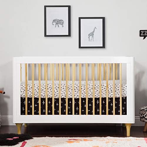 Lolly 3-in-1 Convertible Crib with Toddler Bed Green guard Gold Certified