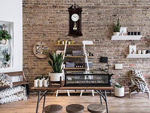 Pendulum Grandfather Wood Wall Clock with Chime