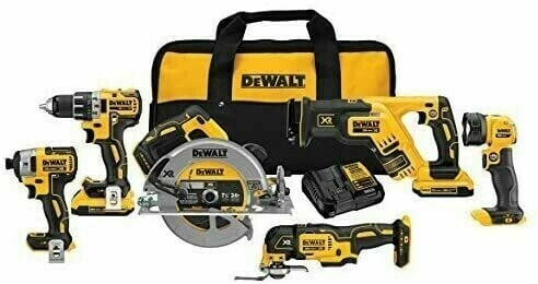 DEWALT 20V MAX XR Brushless Combo Kit, Premium 6-Tool (DCK694P2)