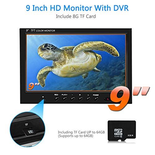 Underwater Ice Fishing Camera 360° Rotating View Waterproof Video Camera