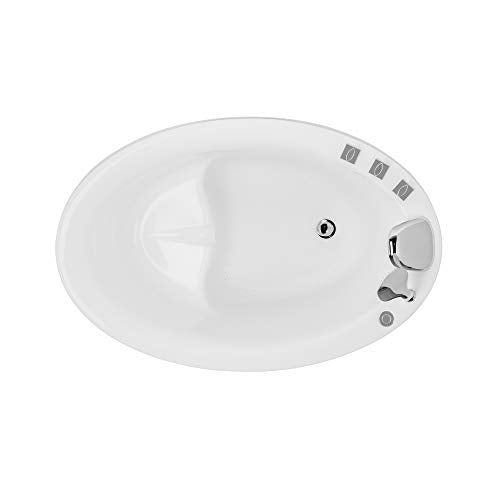 Jets Bathtub Mirco Bubble Hydrotherapy Oval Japanese SPA Tub��, white