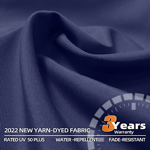 10�� Cantilever Square Umbrella �C Navy Blue