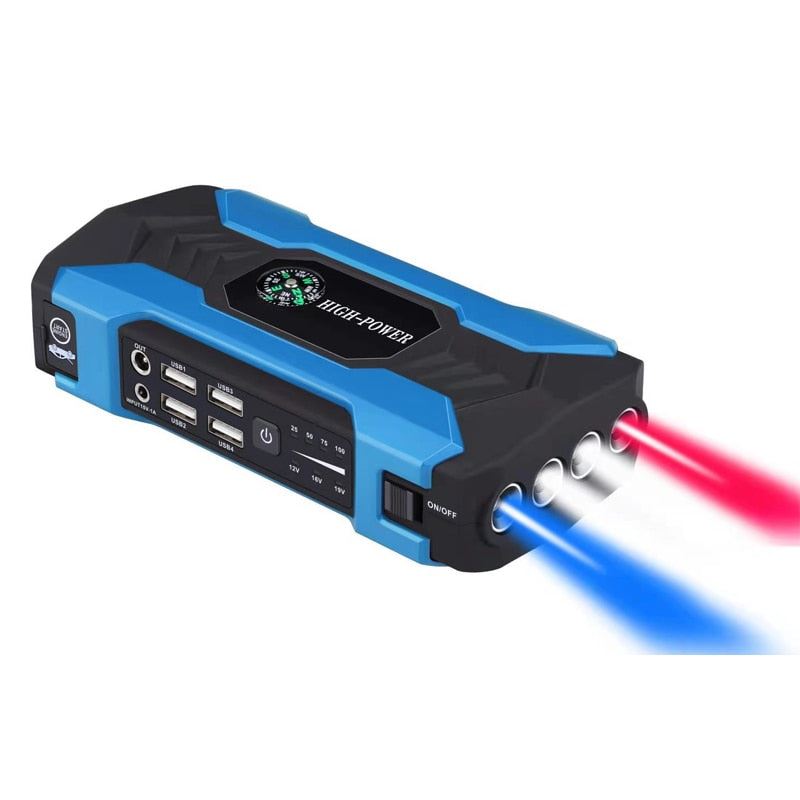 Car Jump Starter Starting Device Battery Power Bank 400A Jumpstarter Auto Buster Emergency Booster