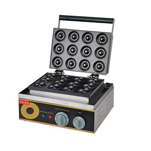 12pcs Commercial/Home Use Electric Donut Maker Machine