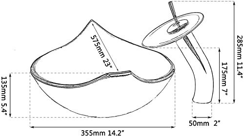 Chrome Bathroom Faucet Pop Up Drain Mounting Ring Set Leaf Shape