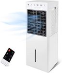 30” Evaporative Air Cooler Fan with Humidification W/3 Speeds Setting and Remote