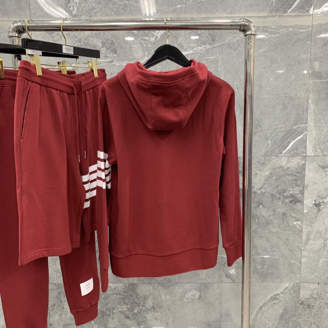 TB classic red hoodie