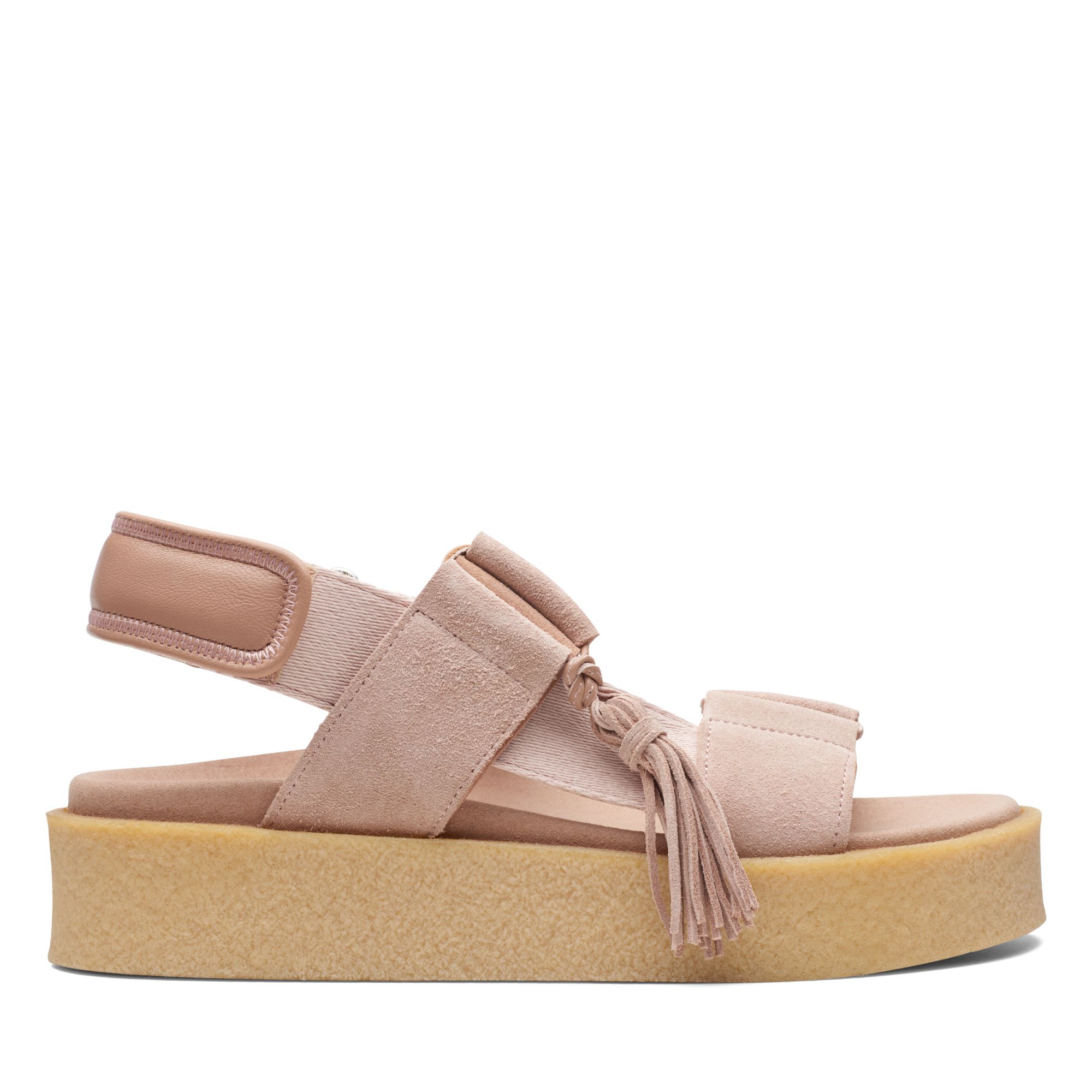 Women Sandals Crepe SNDL Beige Combi