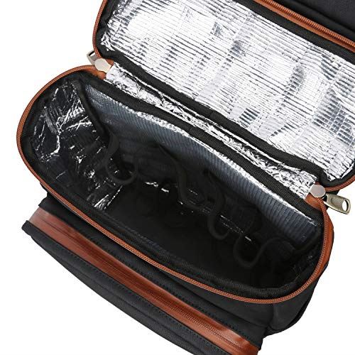 Pannier Bicycle Rear Rack Back Seat Tail Insulated Trunk Cooler Double Bag