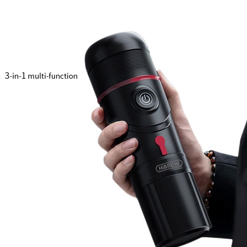 Portable Car Capsule Coffee Machine with USB Pod