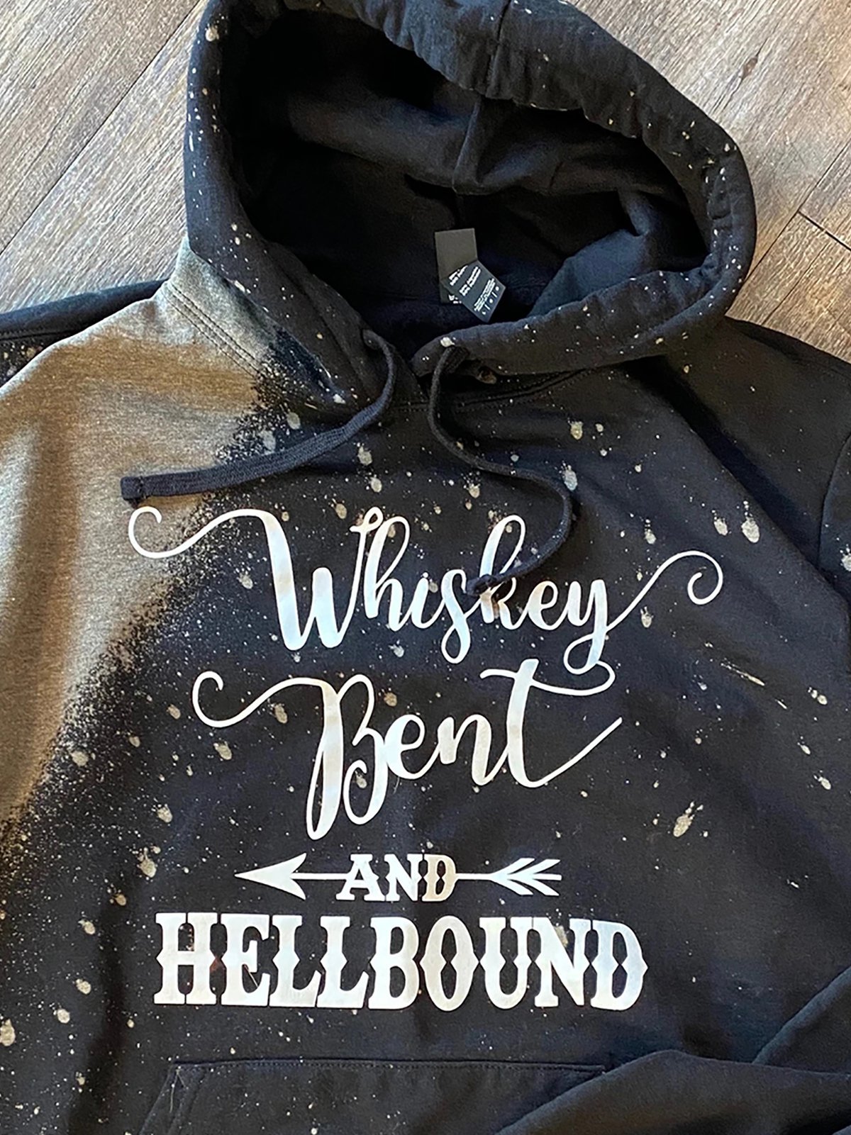 Long Sleeve Letter Hoodie Vintage Sweatshirt