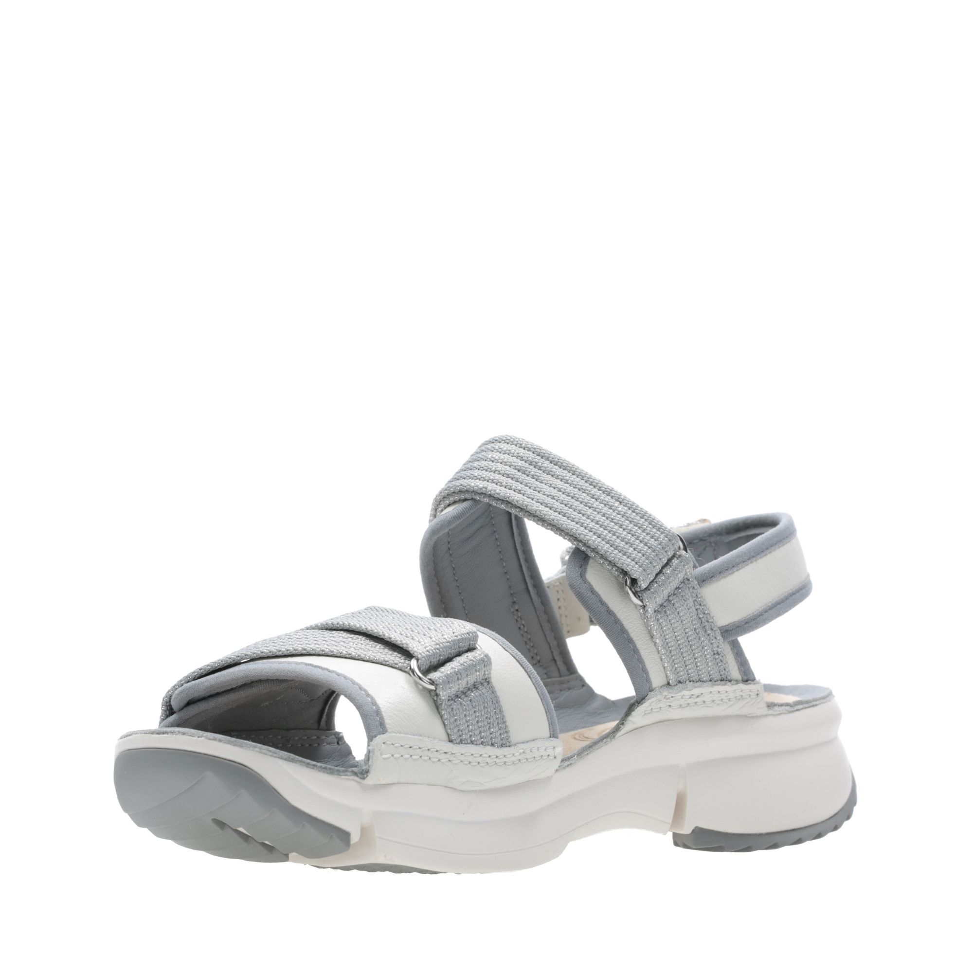 Women Sandals Tri Walk White Combi