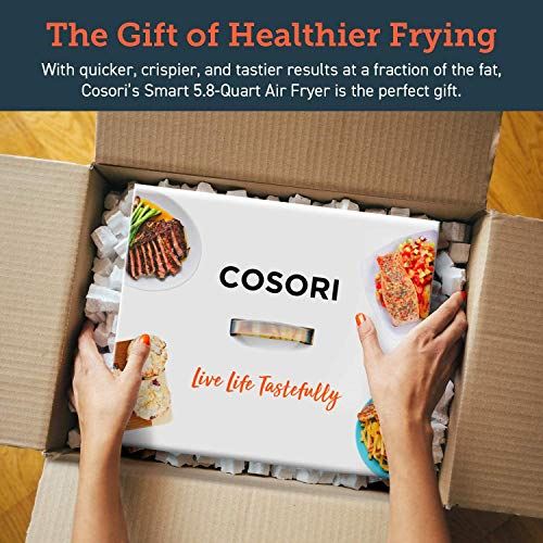 Smart Wi-Fi Air Fryer(100 Recipes), 13 Cooking Functions