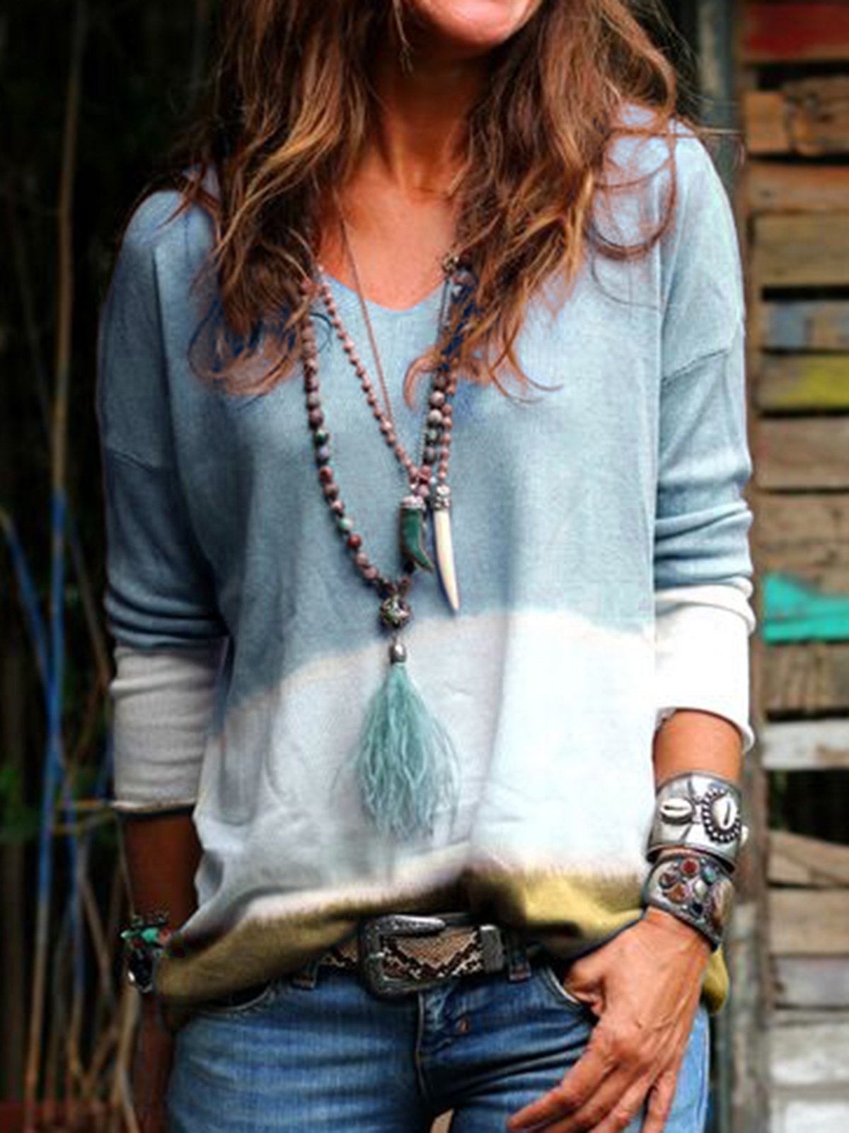 Long Sleeve Vintage Shirts & Tops