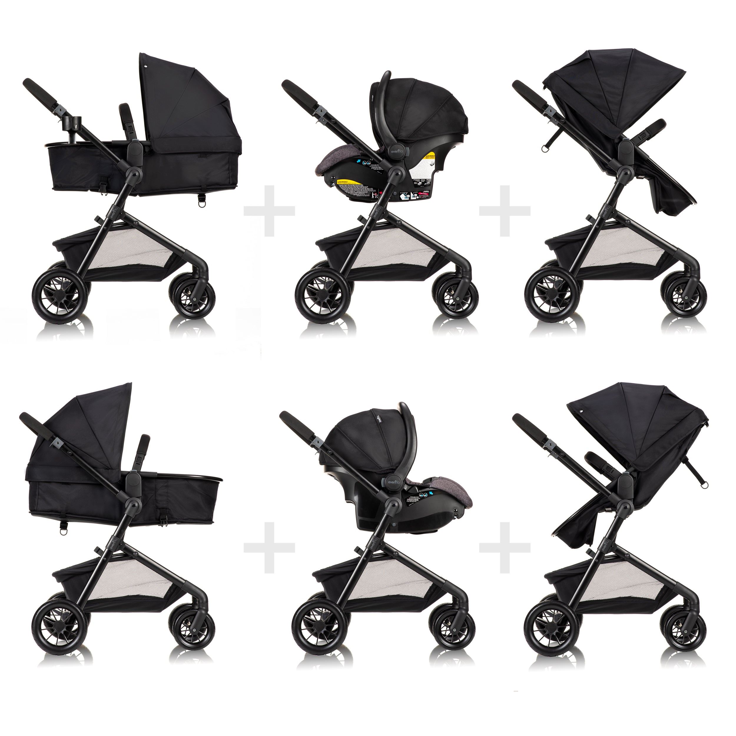 Pivot Modular Travel System with SafeMax Infant Car Seat