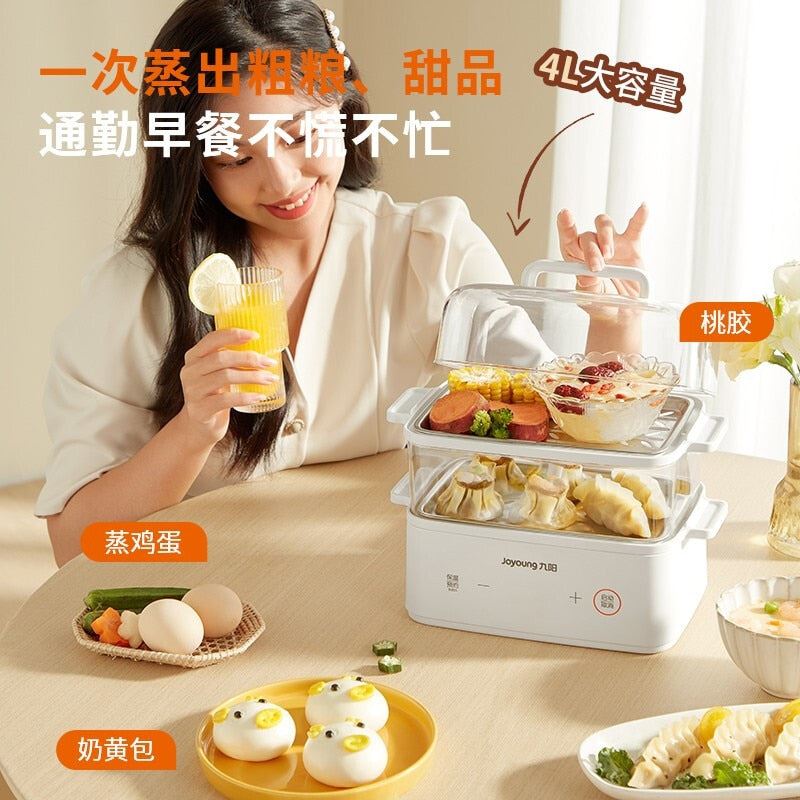 electric steamer quick heating multifunctional breakfast electric steamer food warmer steamer pot