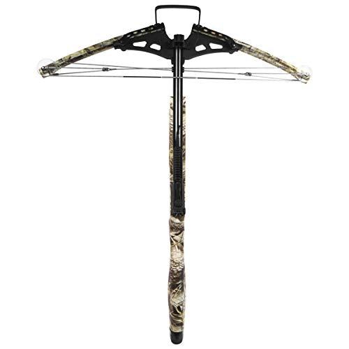 XtremepowerUS Crossbow Camouflage 180 Lbs 300 fps Hunting Compound Archery
