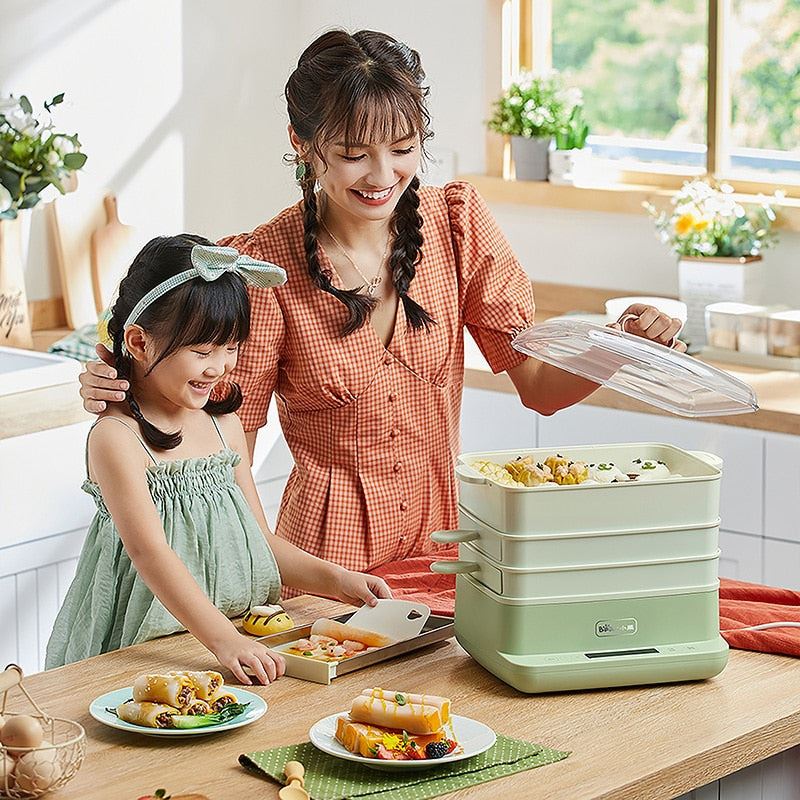 Food Steamer Multi-function Breakfast Machine Household Small Electric Steamer