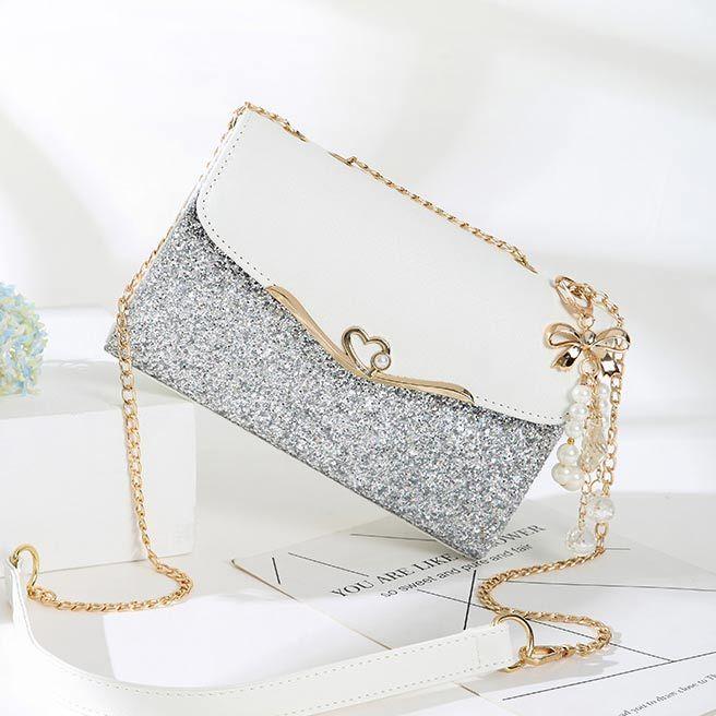 2020新しい夏のチェーン女性のバッグファッションメッセンジャーバッグショルダースモールバッグ100タワースパンコール携帯電話バッグ