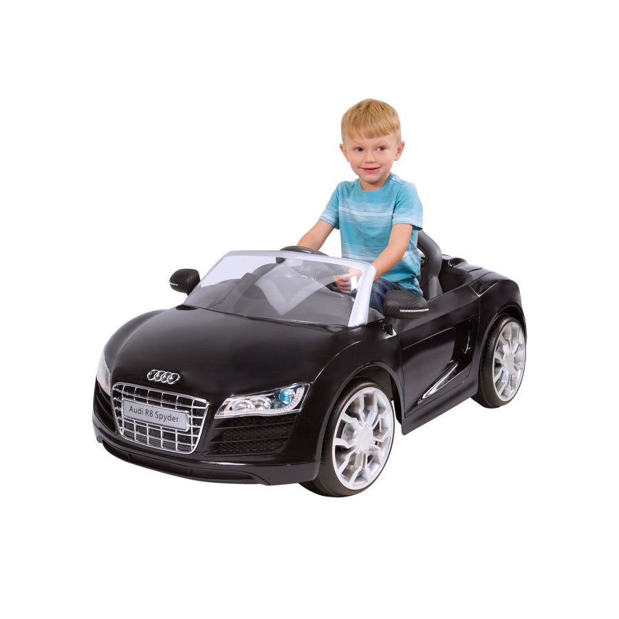 Audi R8 Spyder 6-Volt Battery Ride-On Vehicle
