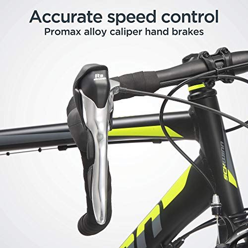 1600 Drop Bar Adult Road Bicycle, 58cm/Large Aluminum Step-Over Frame