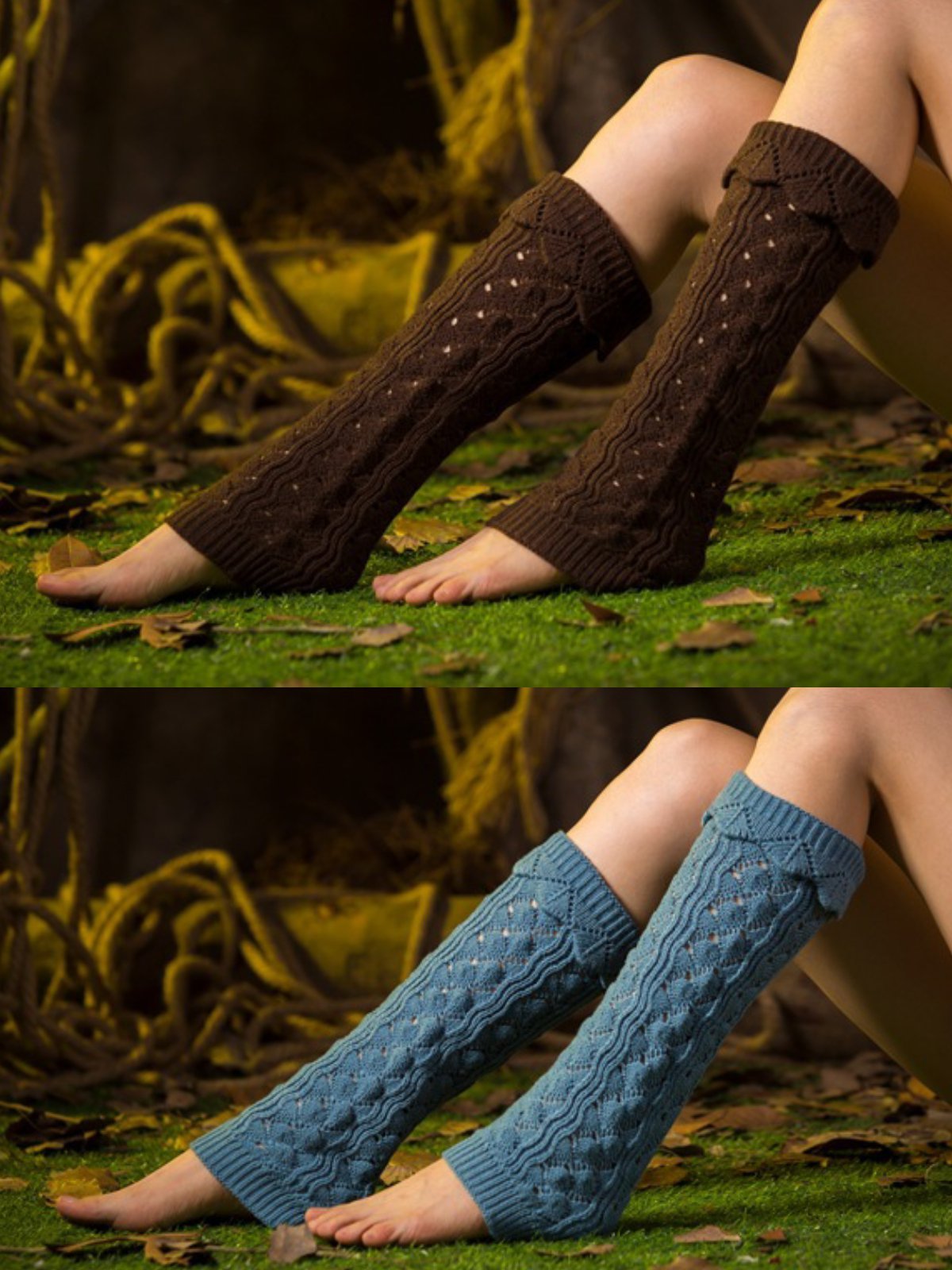 Casual Warm Plain Knee-Socks