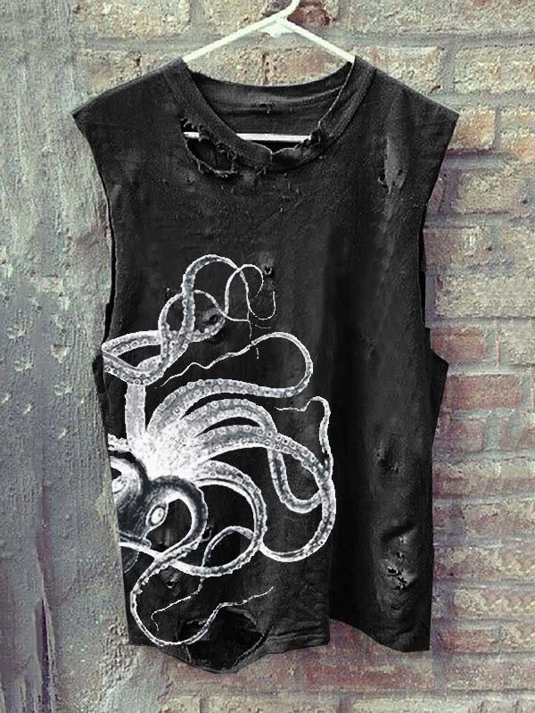 Casual Sleeveless Shirts T-shirts