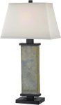 Home 21037SL Hanover Table Lamps, Medium/ Natural Slate Finish