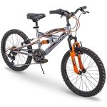 Kids Dual Suspension Mountain Bike, Quick Assembly Available