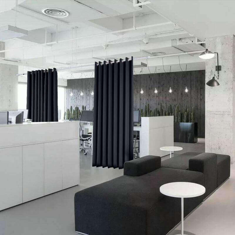 CUSTOM Antique Bronze Grommet Heavyweight Room Divider Curtain