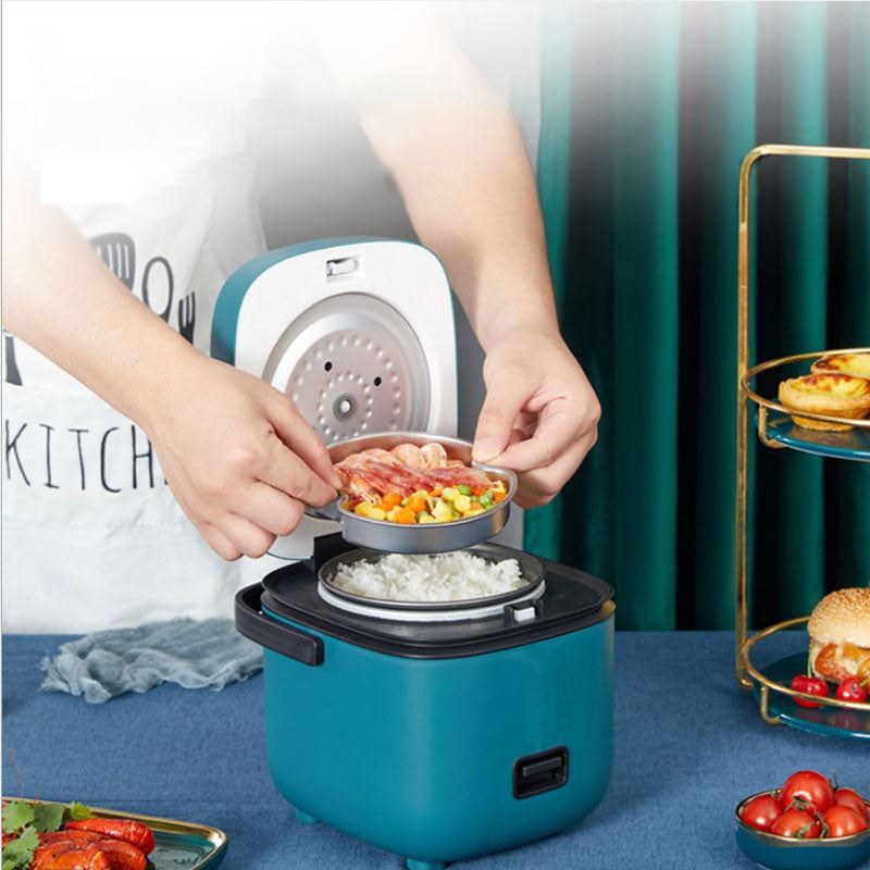 Mini Rice Cooker Multi-function Single Electric Rice Cooker Non-Stick Household Small Cooking Machine