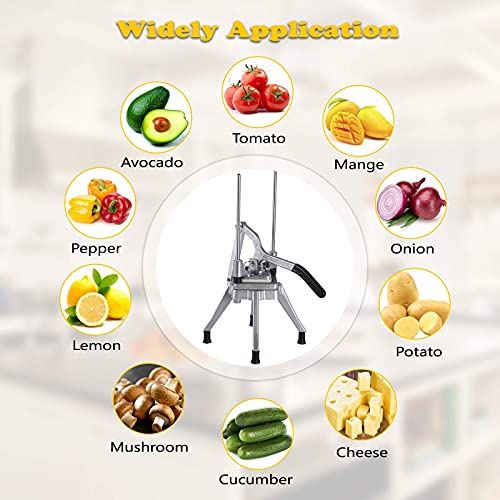 Frifer Commercial Vegetable Fruit Dicer Chopper with 3/8��� blade