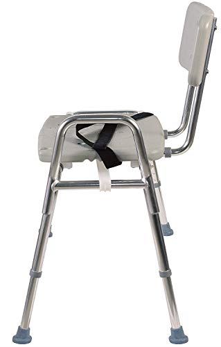 Aluminum Body, Adjustable Seat Height and Cut Out Access, Holds