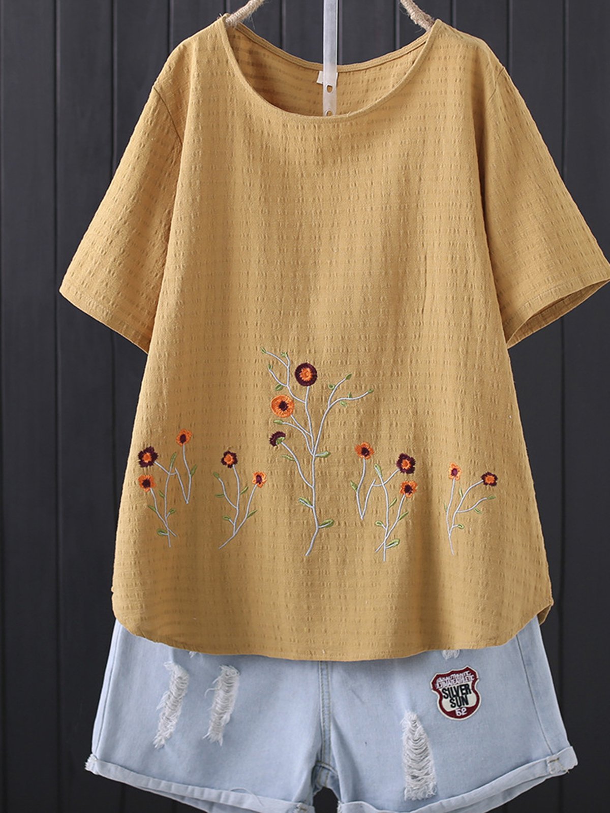 Casual Short Sleeve Shirts & Tops