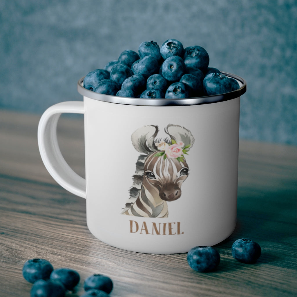 Custom Name Animal Enamel Campfire Mug ¢÷