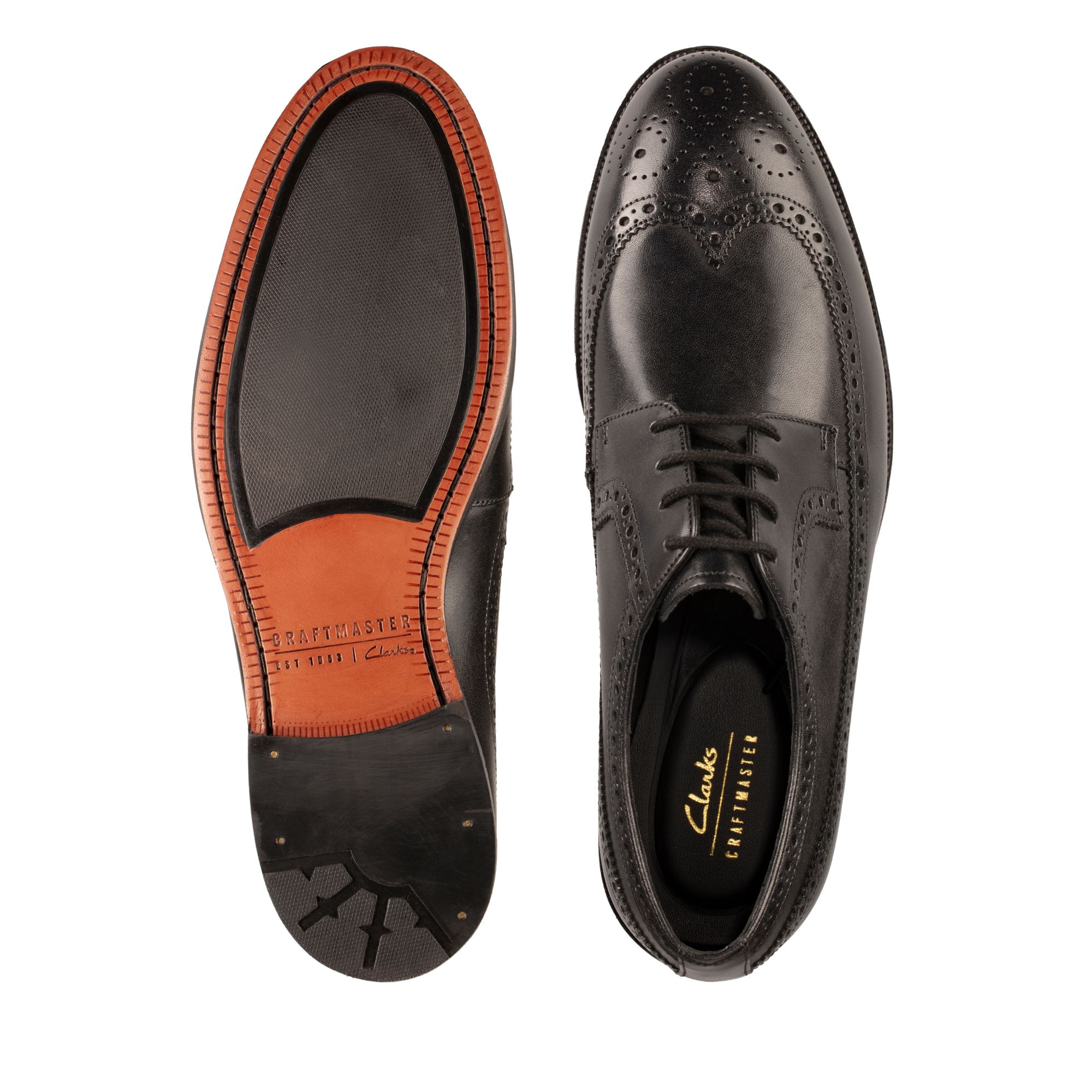 Men Un Abode Ease Black Leather