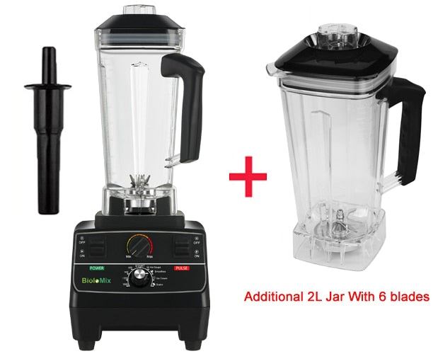 Free 2L Jar 2200W Professional Smart Timer Pre-programed Blender
