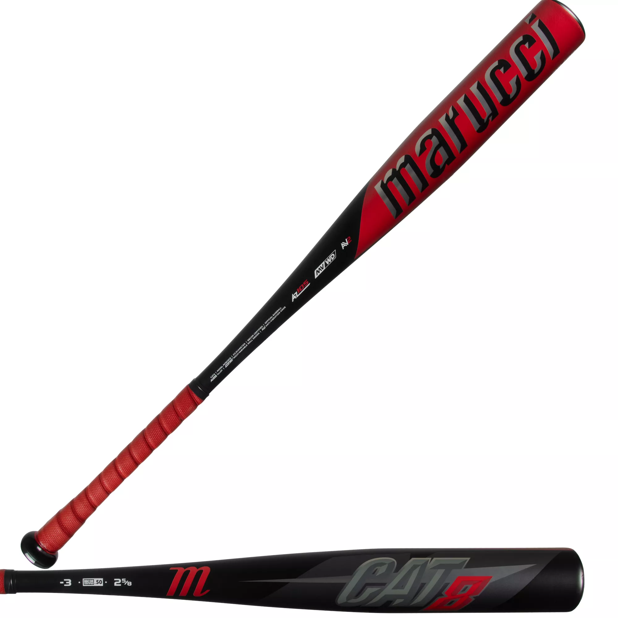 Marucci CAT8 Black BBCOR Bat 2019 (-3)