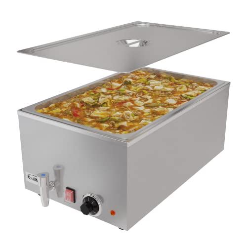 Kool More Commercial Bain Marie Countertop Food Warmer, Soup Station