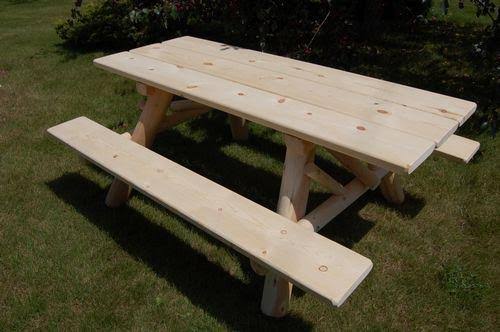 Outdoor Picnic Table 7ft / Unfinished