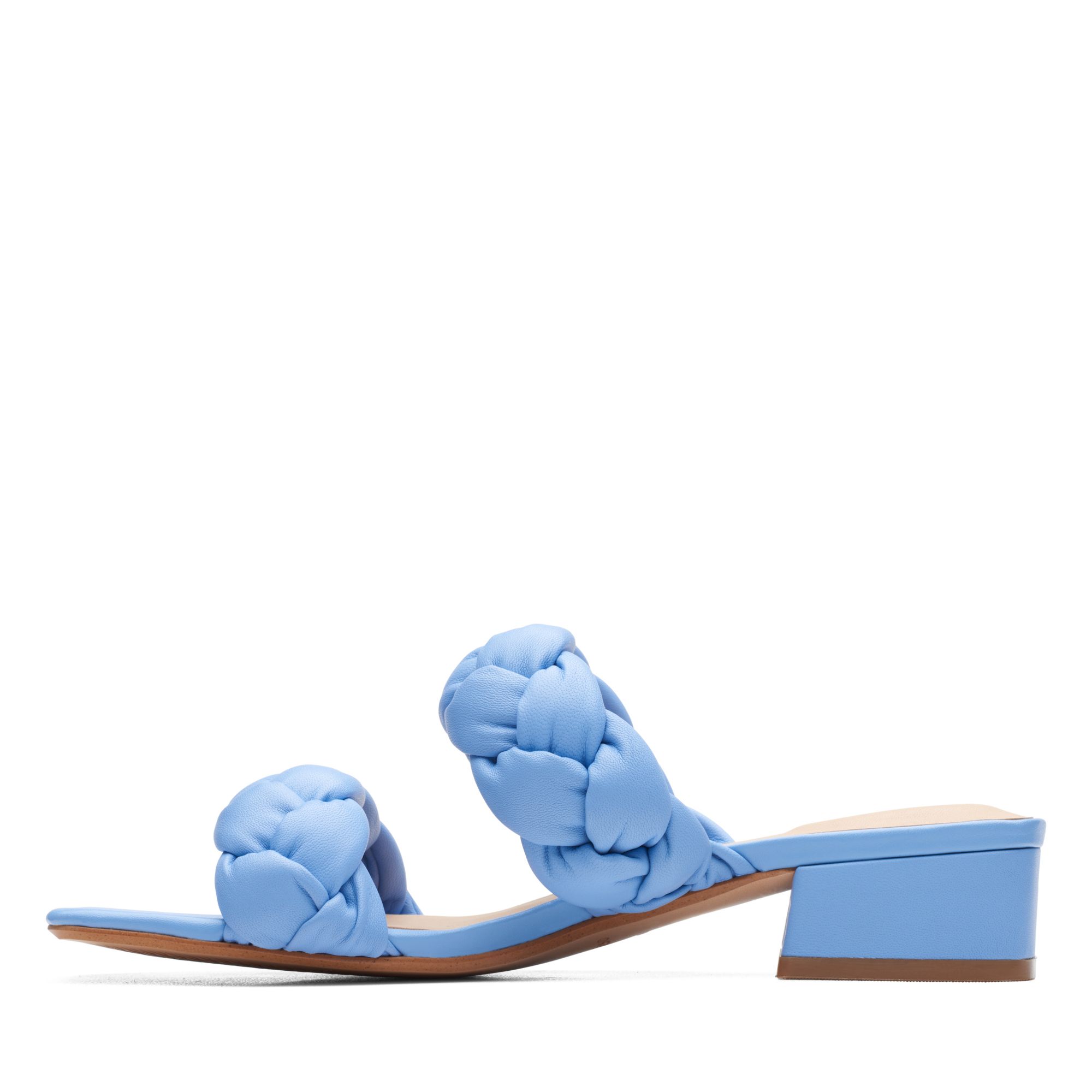 Women Sandals Seren25 Braid Blue Leather