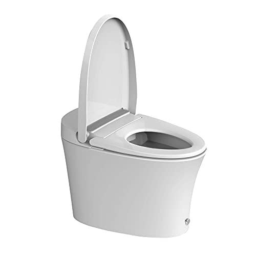 Modern One Piece Toilet �?Elongated, Touchless and Tankless Toilet...