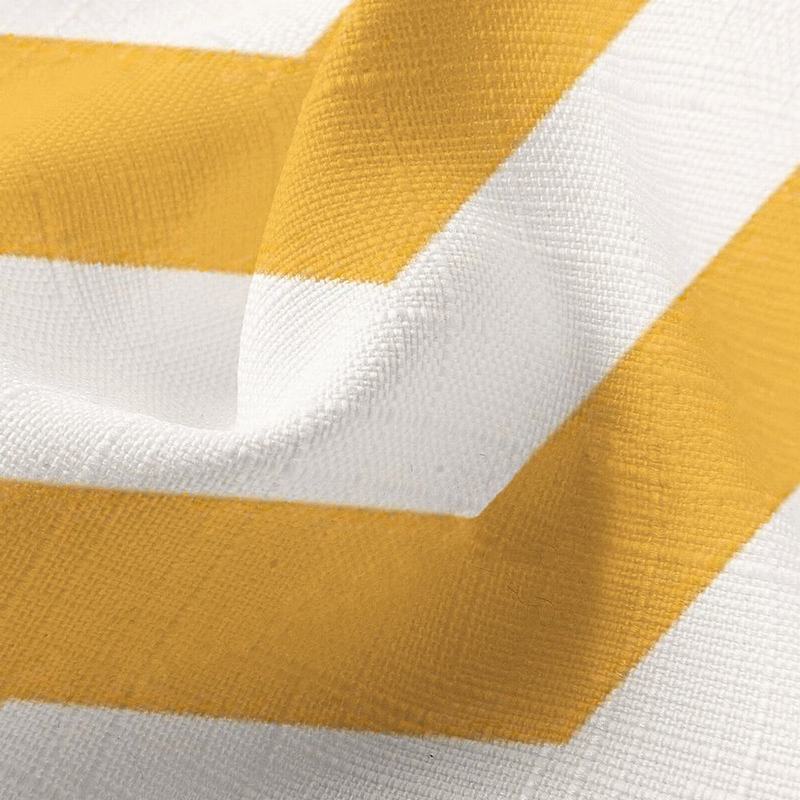 Chevron Insulated Blackout Lining Back Cotton Grommet Panel Curtain Drapery Sofitel