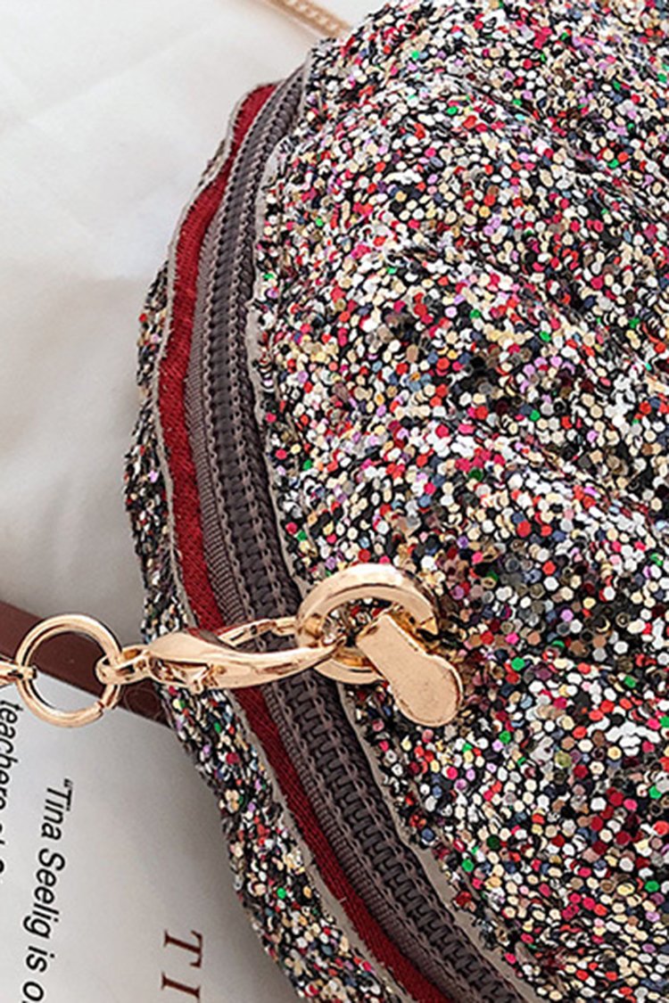 Women's Beach Shell Shape Zipper Bag Handbag