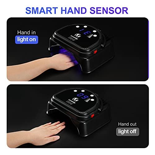 Wireless Professional LED Gel Polish Nail Light Dryer with Motion