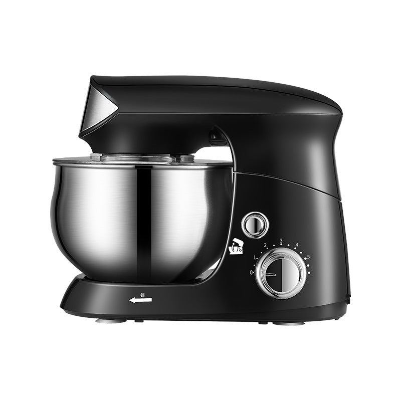Stainless Steel Bowl Mute Mixer 6-speed Kitchen Food Stand Mixer