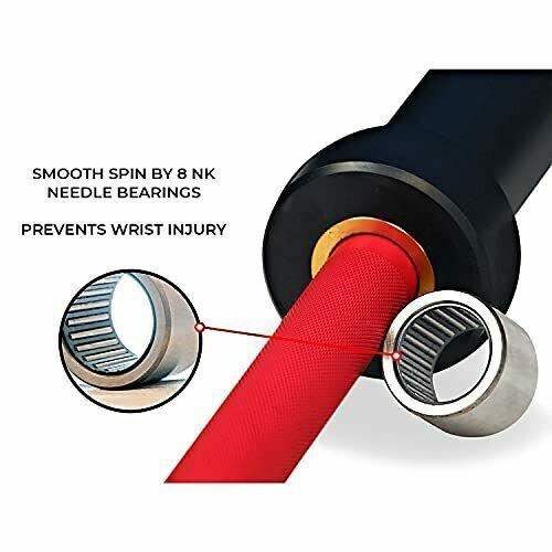 1500lb-86Inch Olympic Super Curl Bar,Weighted Fitness Strength Training E-Z